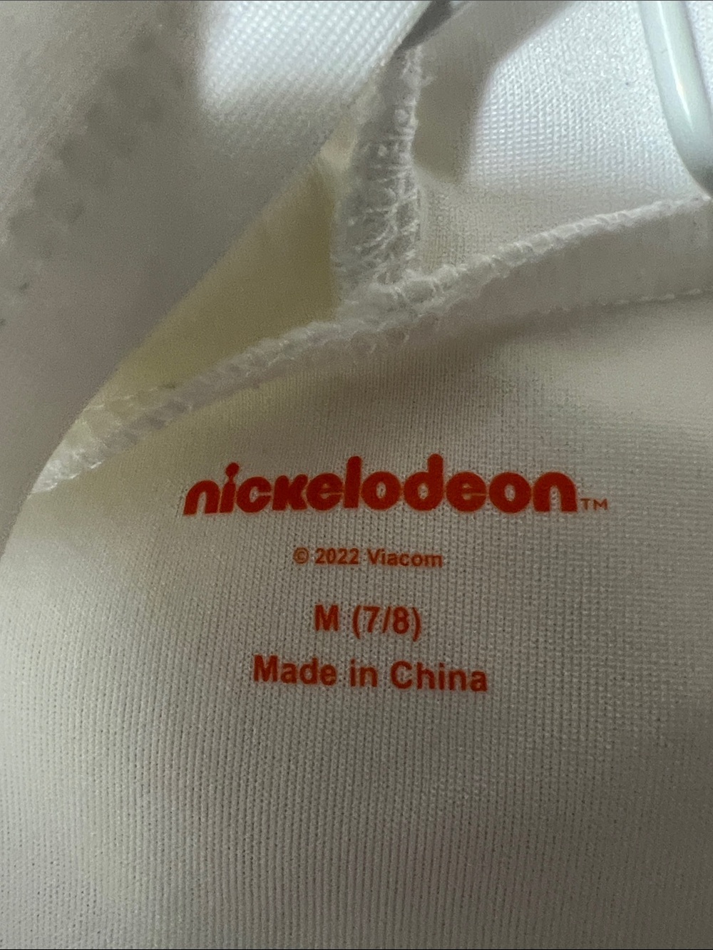 Nickelodeon White Hooded Unicorn Dress with Pink, Purple and Yellow Tulle Skirt - Picture 8 of 8